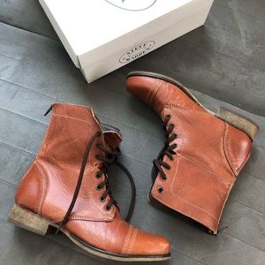 steve madden combat boots